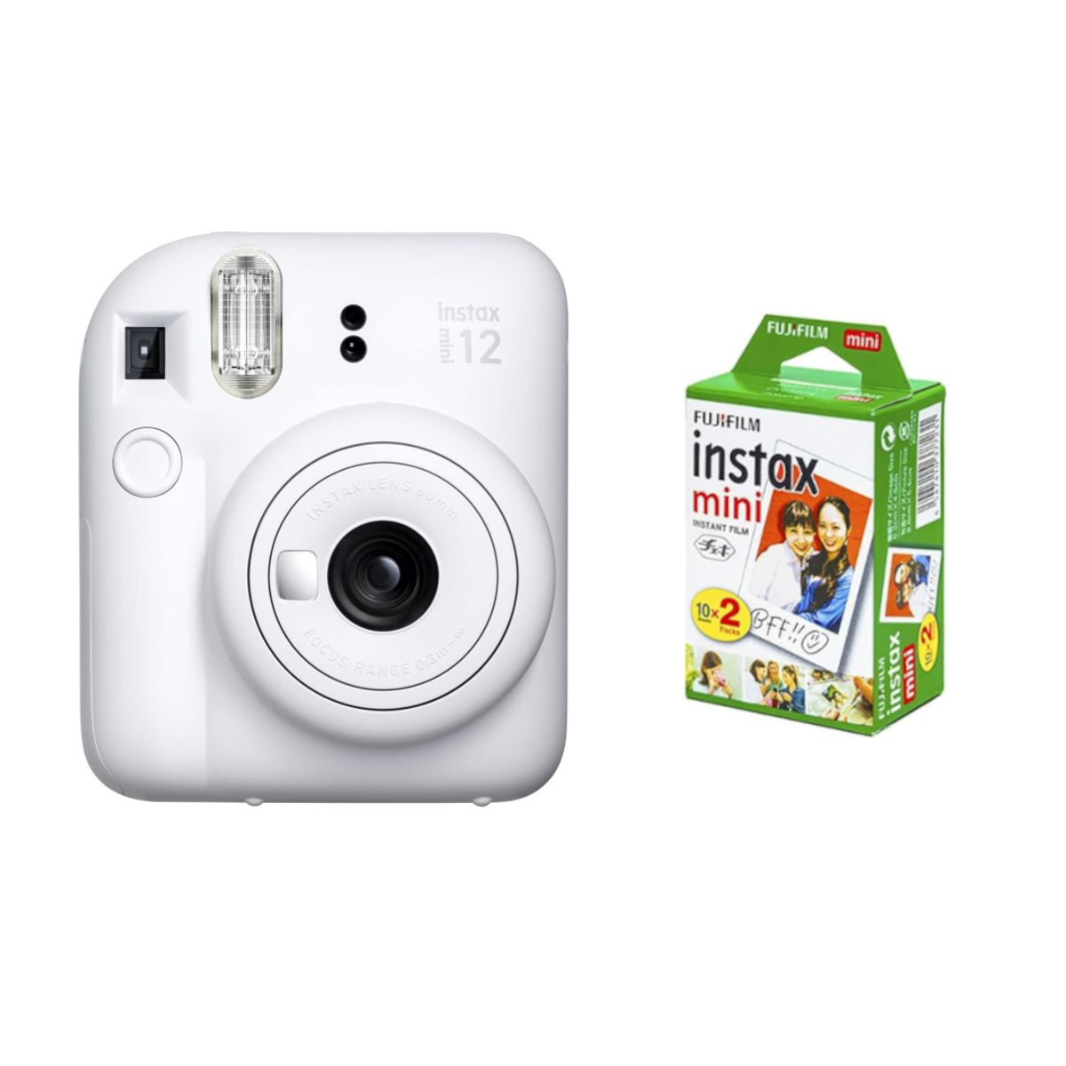 FUJIFILM - SET CÁMARA FUJIFILM INSTAX MINI 12 + 20 PELÍCULAS