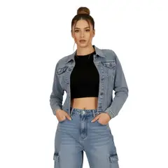 D'JOE - Chaqueta Mezclilla Clasic Woman Mujer