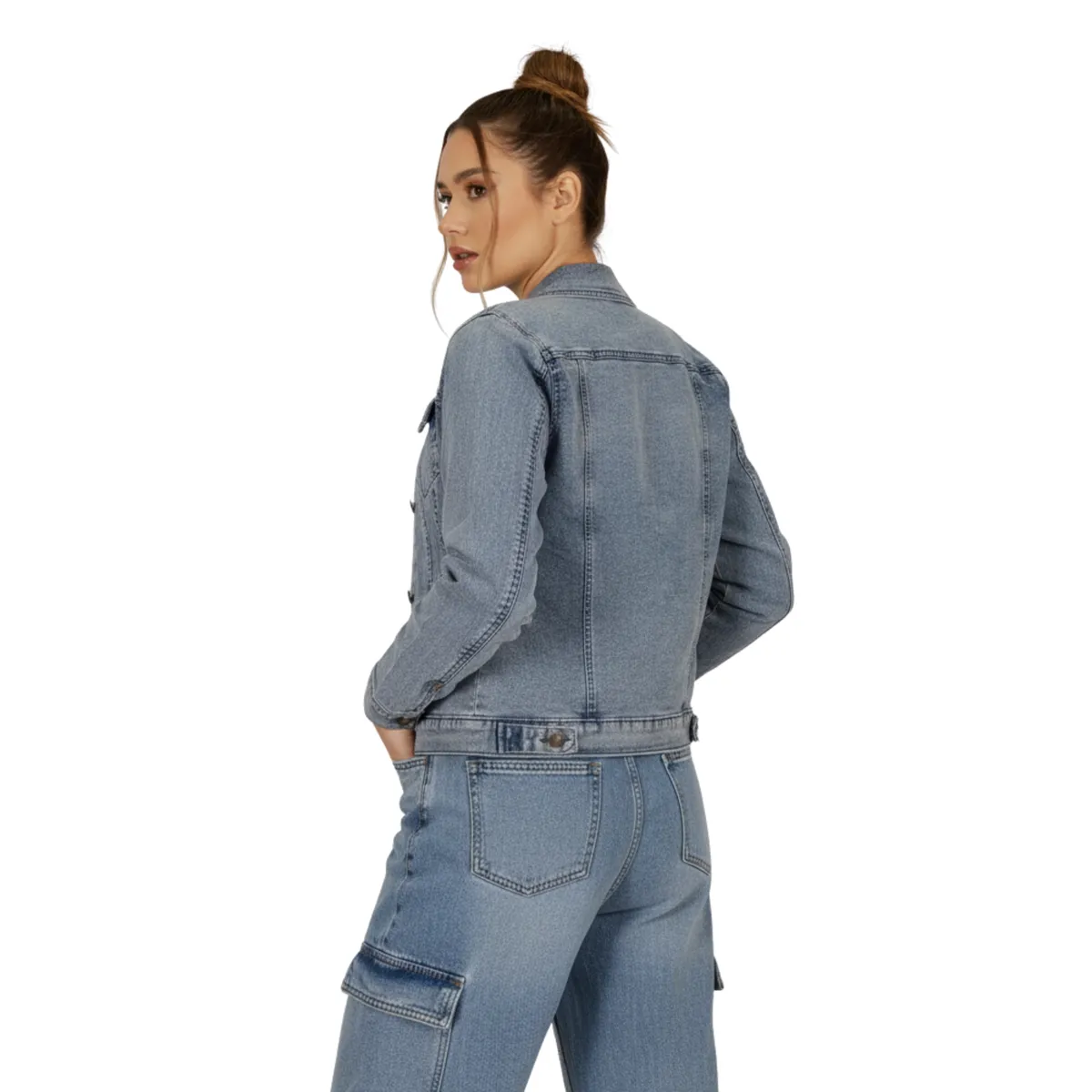 D'JOE - Chaqueta Mezclilla Clasic Woman Mujer