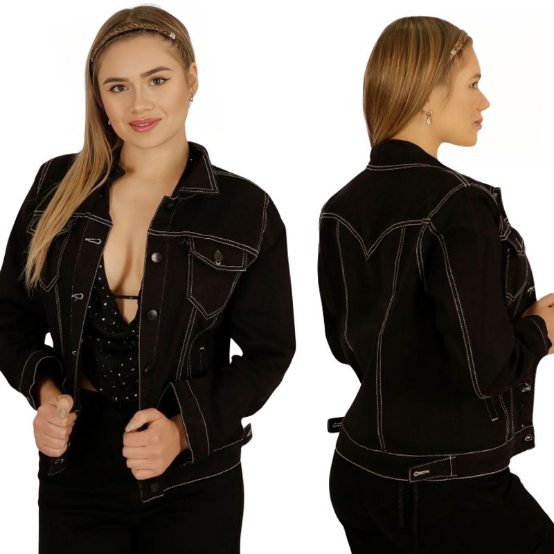 D'JOE - Chaqueta Mezclilla  Clasic Woman Mujer