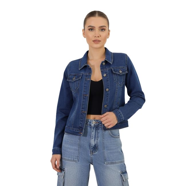 D'JOE - Chaqueta Mezclilla Clasic Woman Mujer