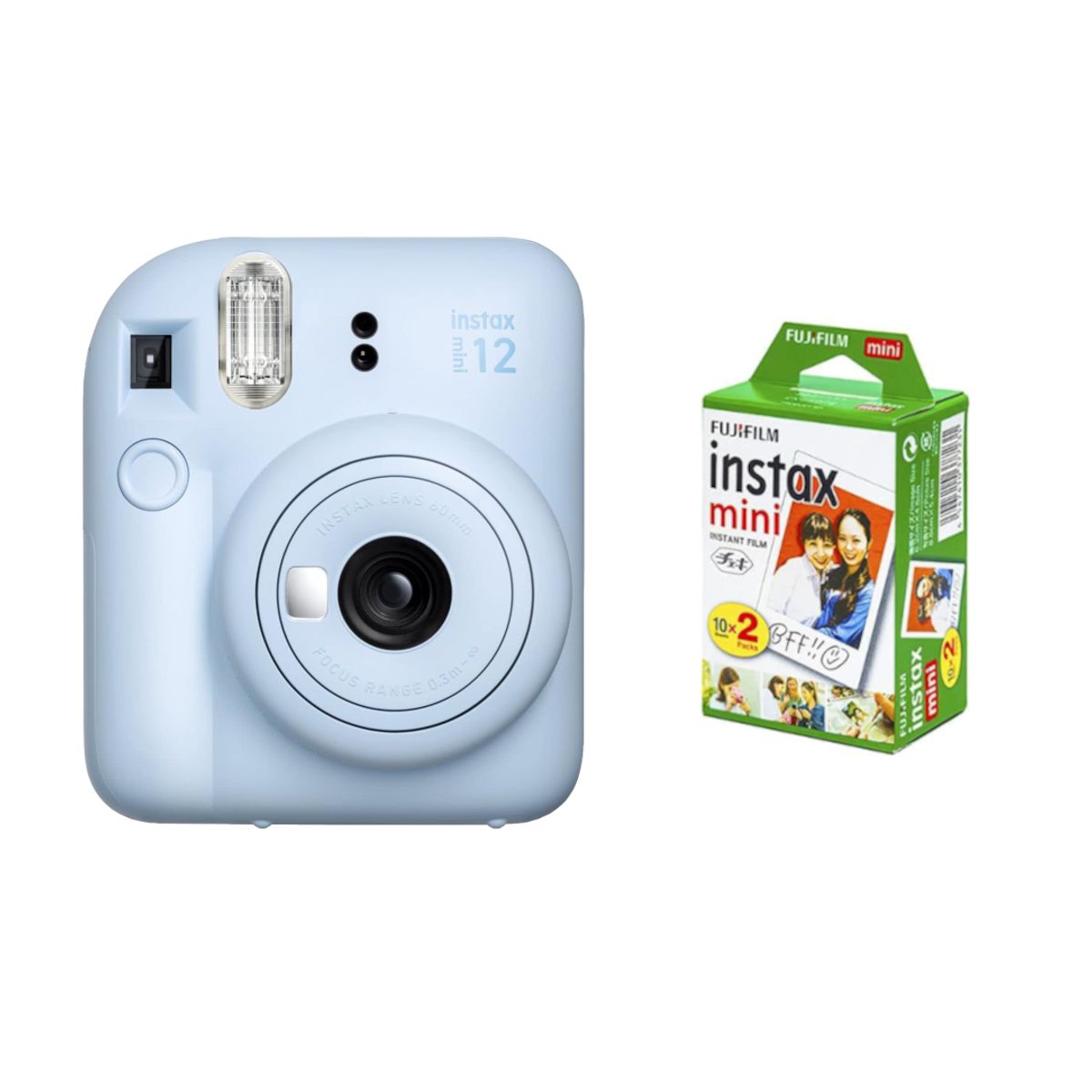 FUJIFILM - SET CÁMARA FUJIFILM INSTAX MINI 12 + 20 PELÍCULAS