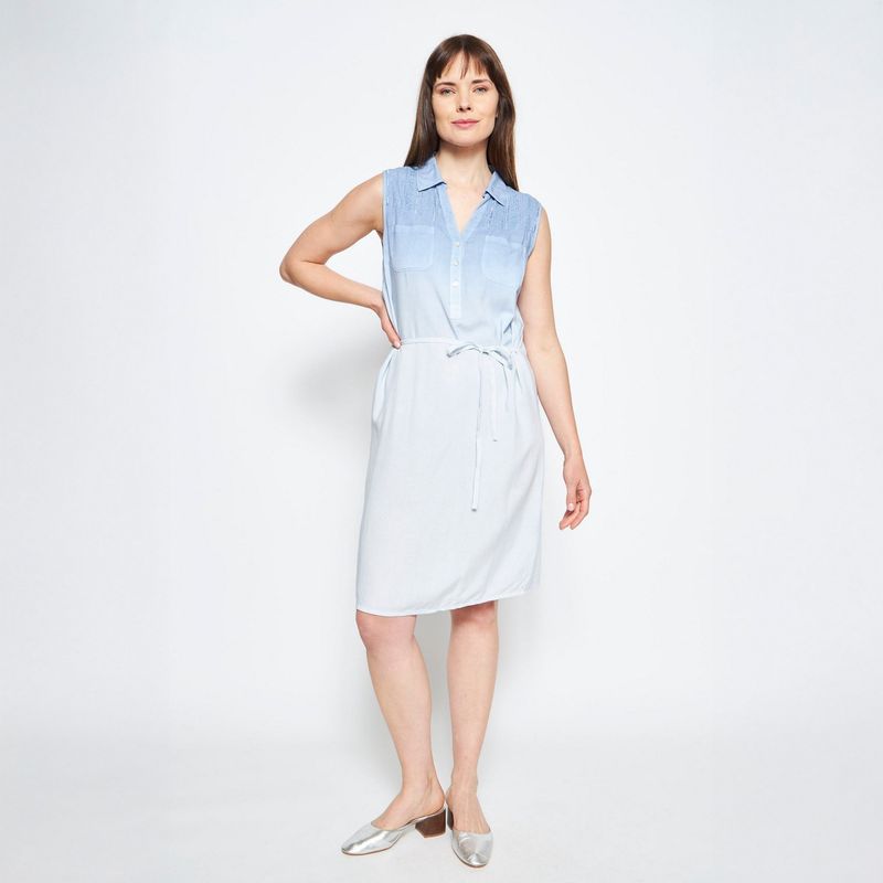 LINEATRE - VESTIDO CILA JEANS Lineatre