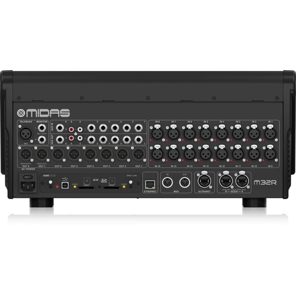 MIDAS - Consola Digital Midas modelo M32R live