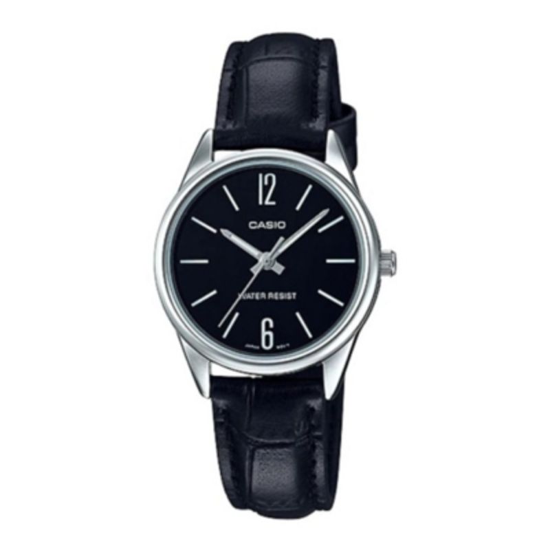 CASIO - Reloj Ltp-V005l-1b Mujer Analogo Cuero CASIO