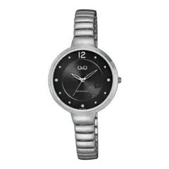 Q&Q - Reloj F611j202y Mujer Analogo Metal Bracelet
