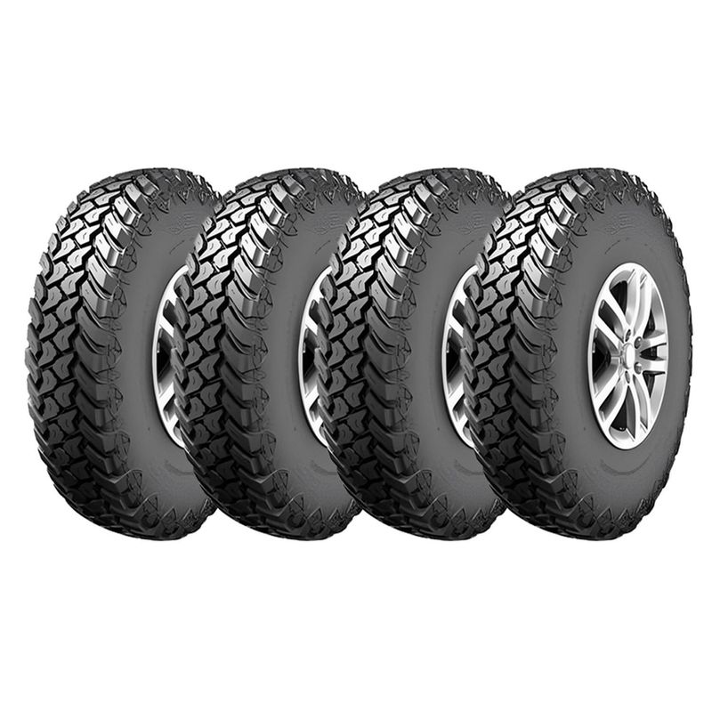 GENERICO - Set 4 Neumaticos - 33x12.50r17 Roadx Rxquest-m/t Mt 114q 8pr