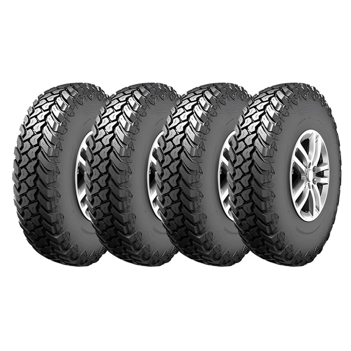 GENERICO - Set 4 Neumaticos - 305/55r20 Roadx Rxquest-m/t Mt 121/118q C