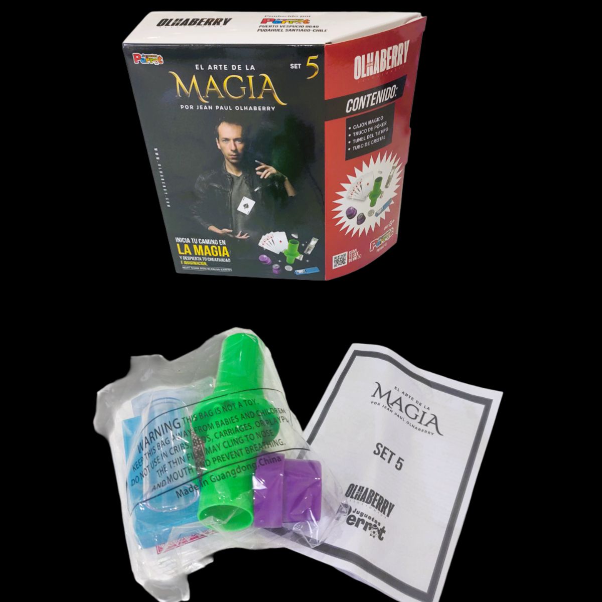 PERROT - Juego De Magia Jean Paul Olhaberry - Juguetes Perrot Set 5