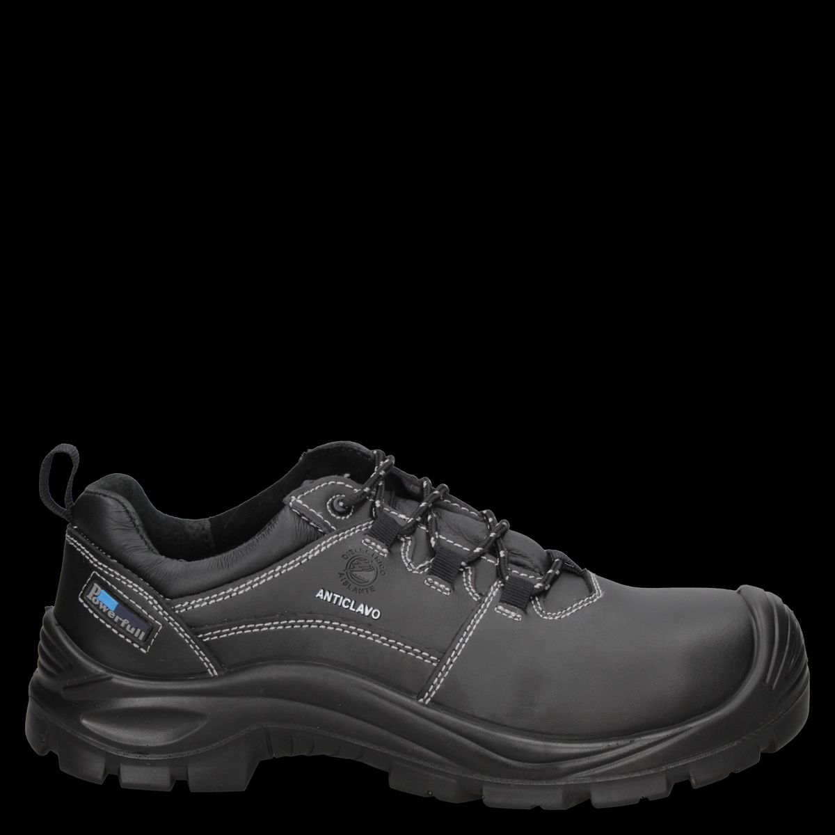 POWERFULL - Zapato De Seguridad Hombre Negro Powerfull