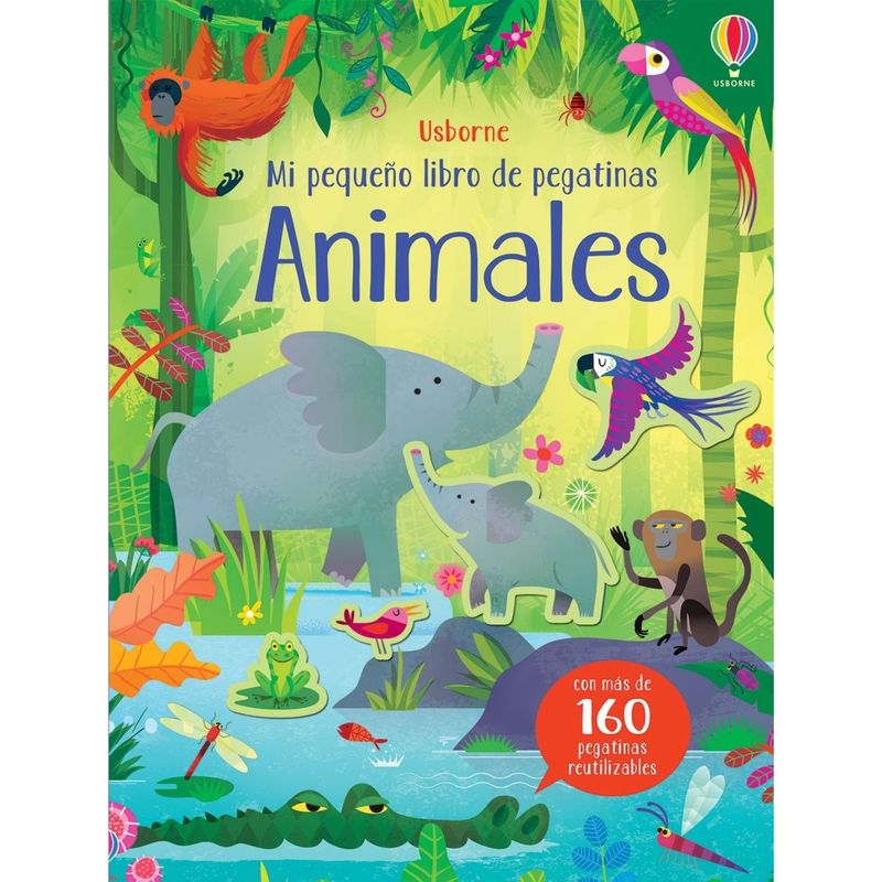 USBORNE - Mi pequeño libro de pegatinas - Animales