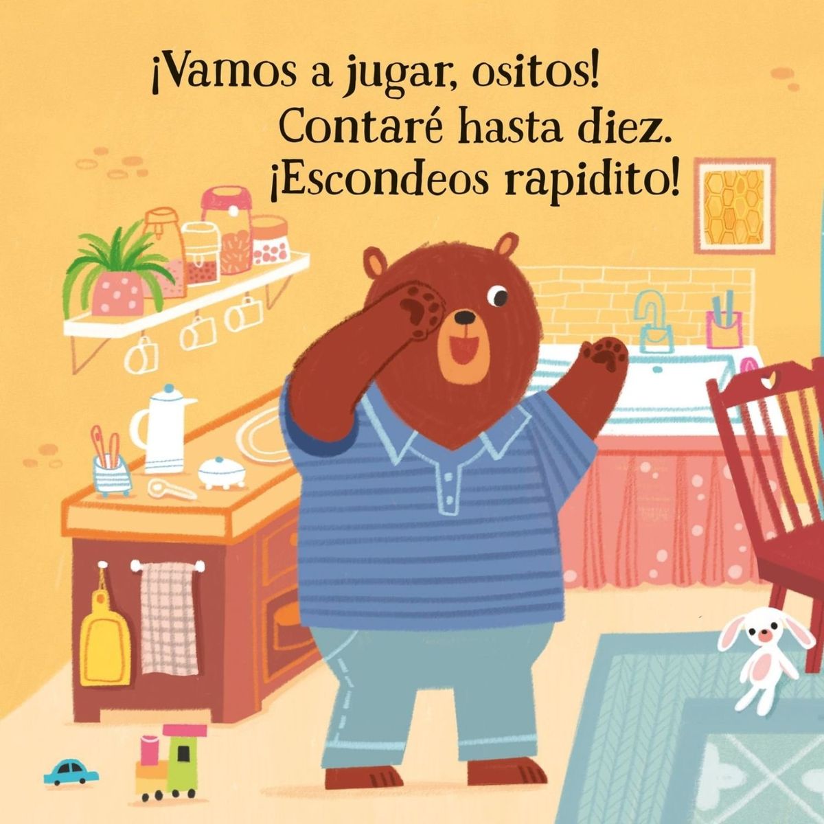 USBORNE - Mi libro con solapas suaves - ¡A jugar, ositos!