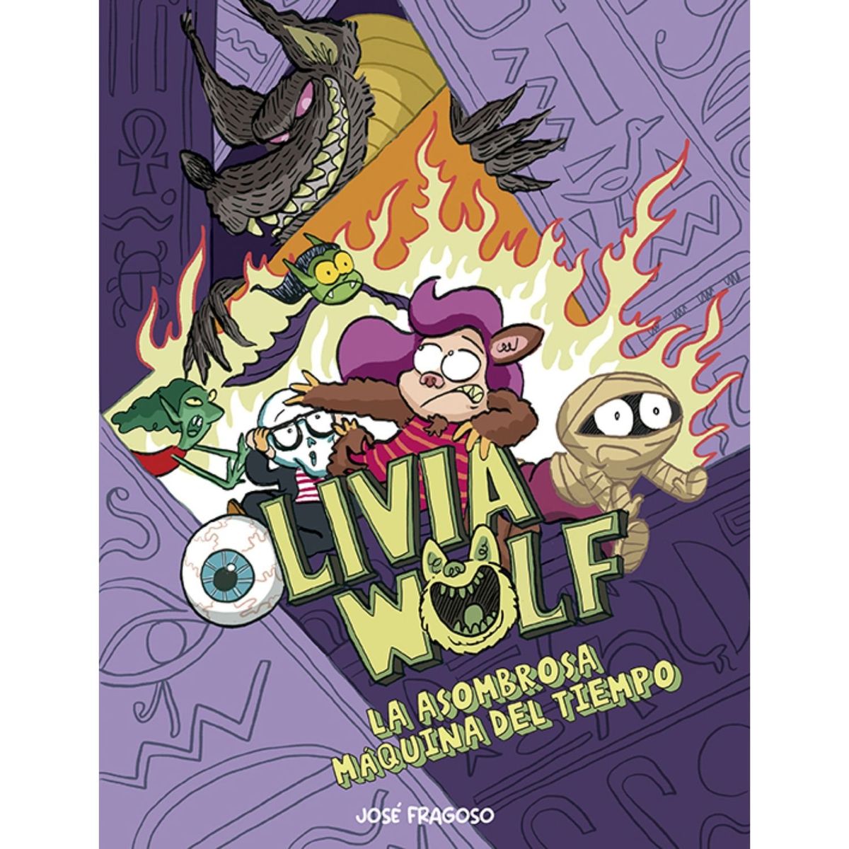 NUBEOCHO - Olivia Wolf. La asombrosa máquina del tiempo