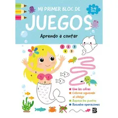 BALLON - Libro MI PRIMER BLOC DE JUEGOS - APRENDO A CONTAR