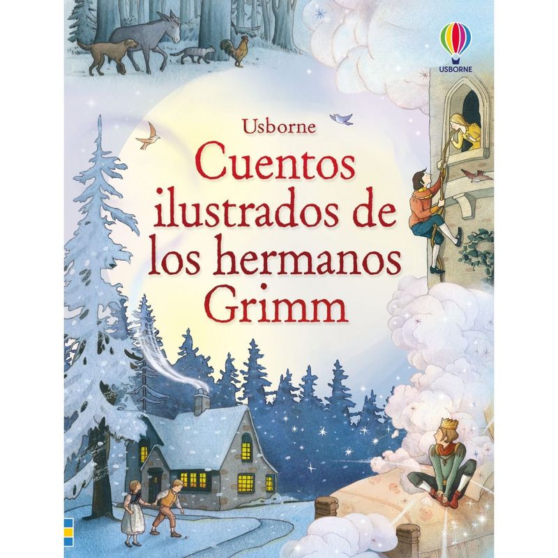 USBORNE - Libro CUENTOS ILUSTRADOS DE LOS HERMANOS GRIMM