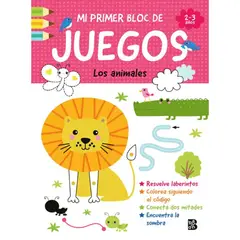 BALLON - Libro MI PRIMER BLOC DE JUEGOS - LOS ANIMALES