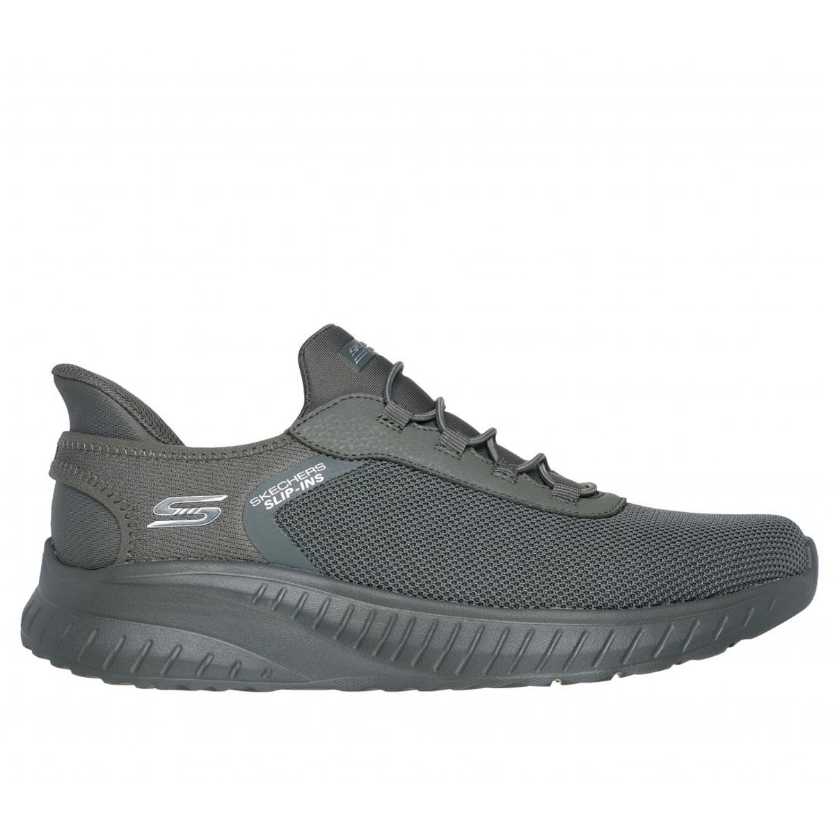 SKECHERS - Zapatilla Hombre Bobs Squad Chaos Verde Skechers