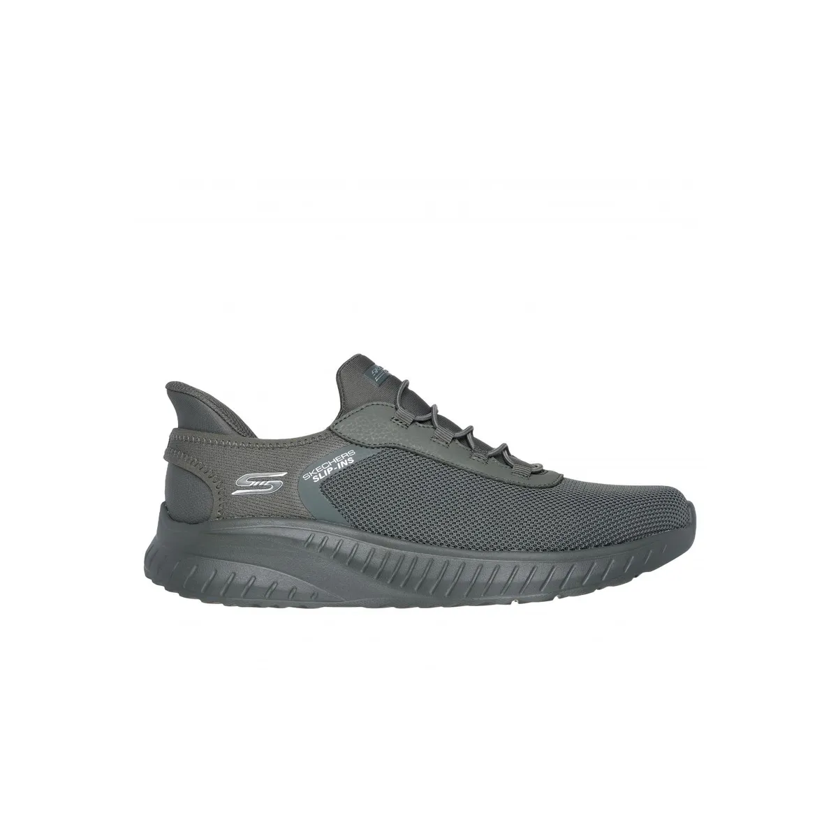 SKECHERS - Zapatilla Hombre Bobs Squad Chaos Verde Skechers