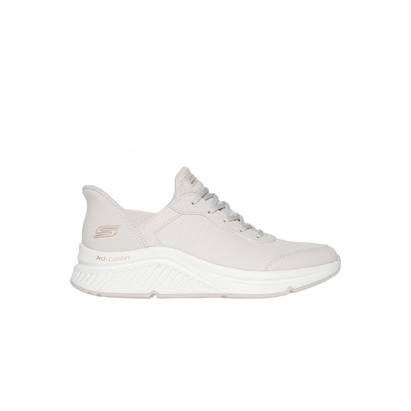 SKECHERS - Zapatilla Mujer Bobs Arch Comfort B Sweet Beige Skechers
