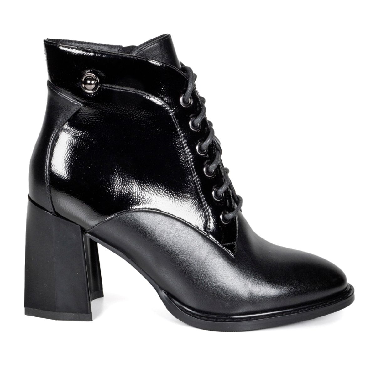 EDA MANZINI - Botín Sedef Negro EDA MANZINI