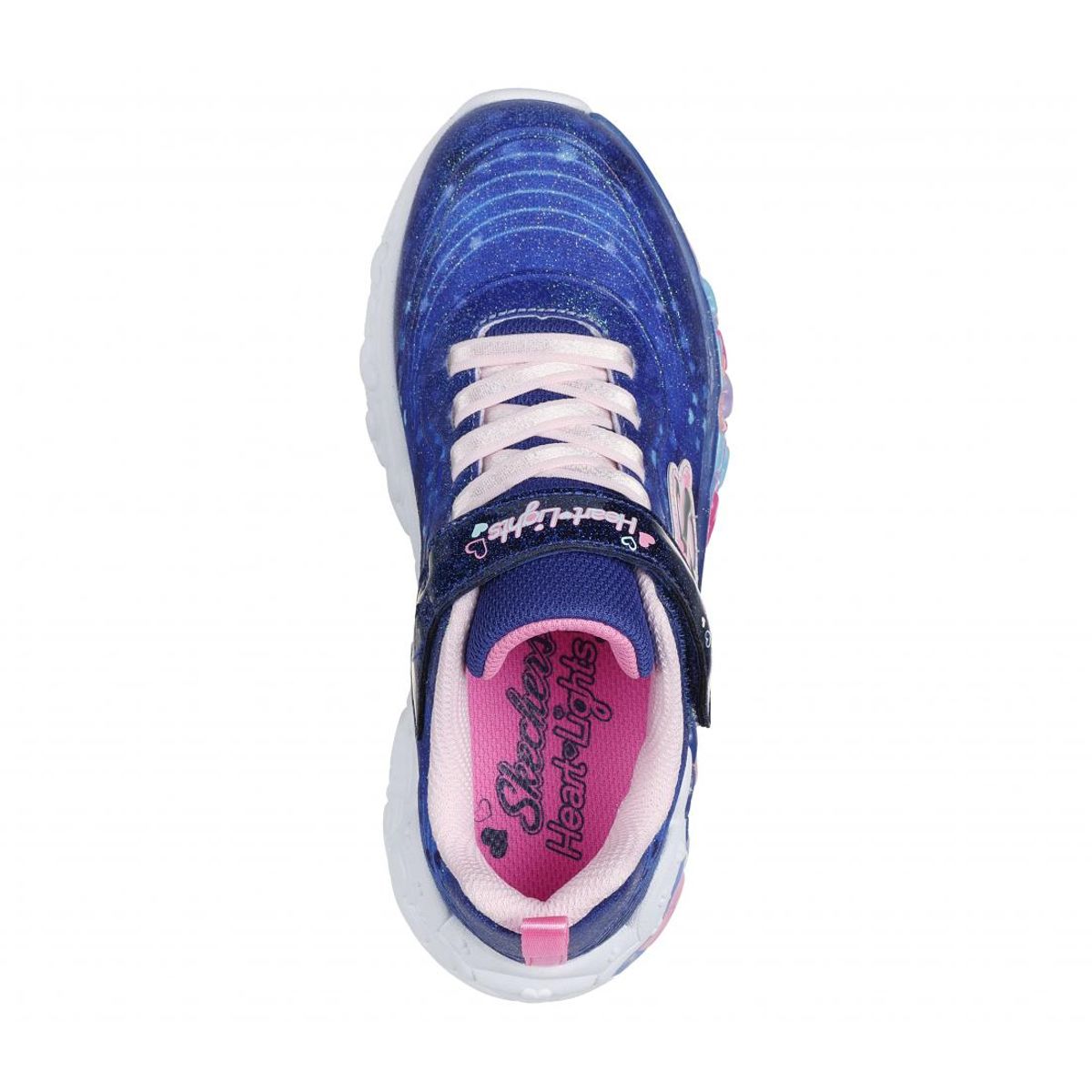 SKECHERS - Zapatilla Niña Eternal Heart Lights Azul Skechers