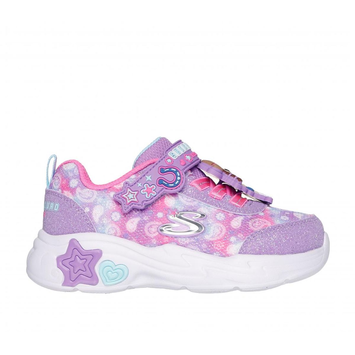 SKECHERS - Zapatilla Niña Snuggle Sneaks Skech Squad Morado Skechers