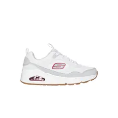 SKECHERS - Zapatilla Niño Uno RetroGroove Blanco