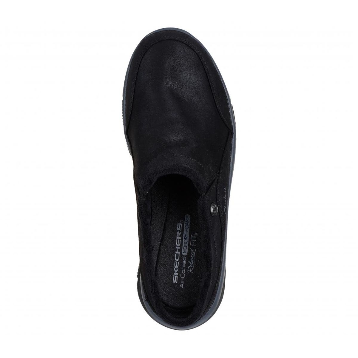 SKECHERS - Zapato Mujer Easy Going Latte 2 Negro Skechers