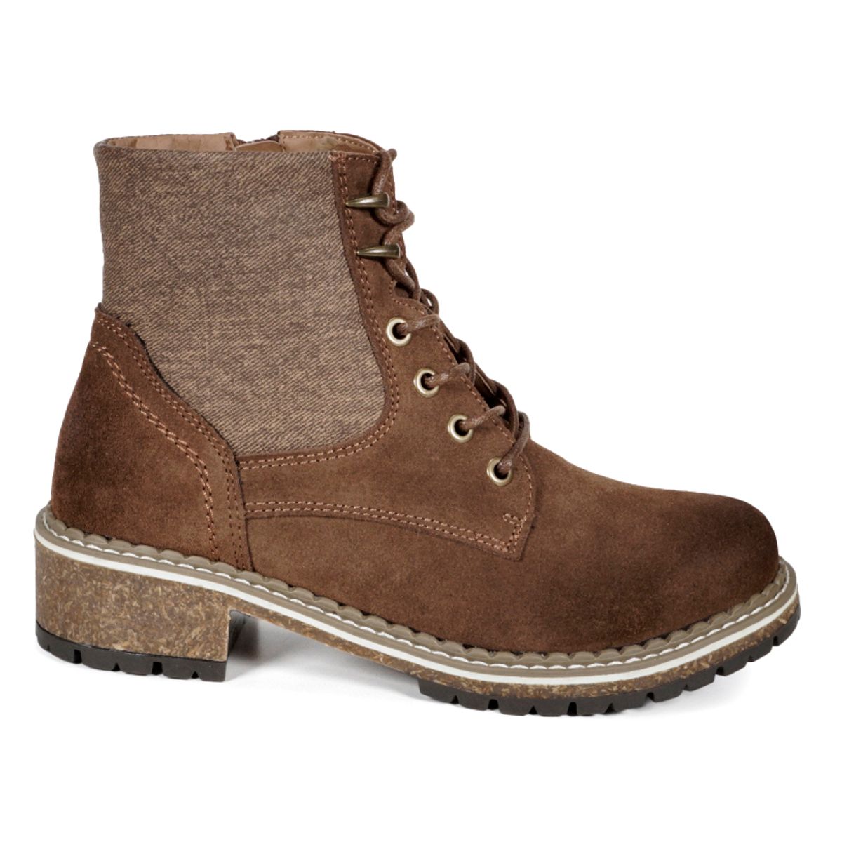 DEGAS - Botín Mujer Cuero Romila Café DEGAS