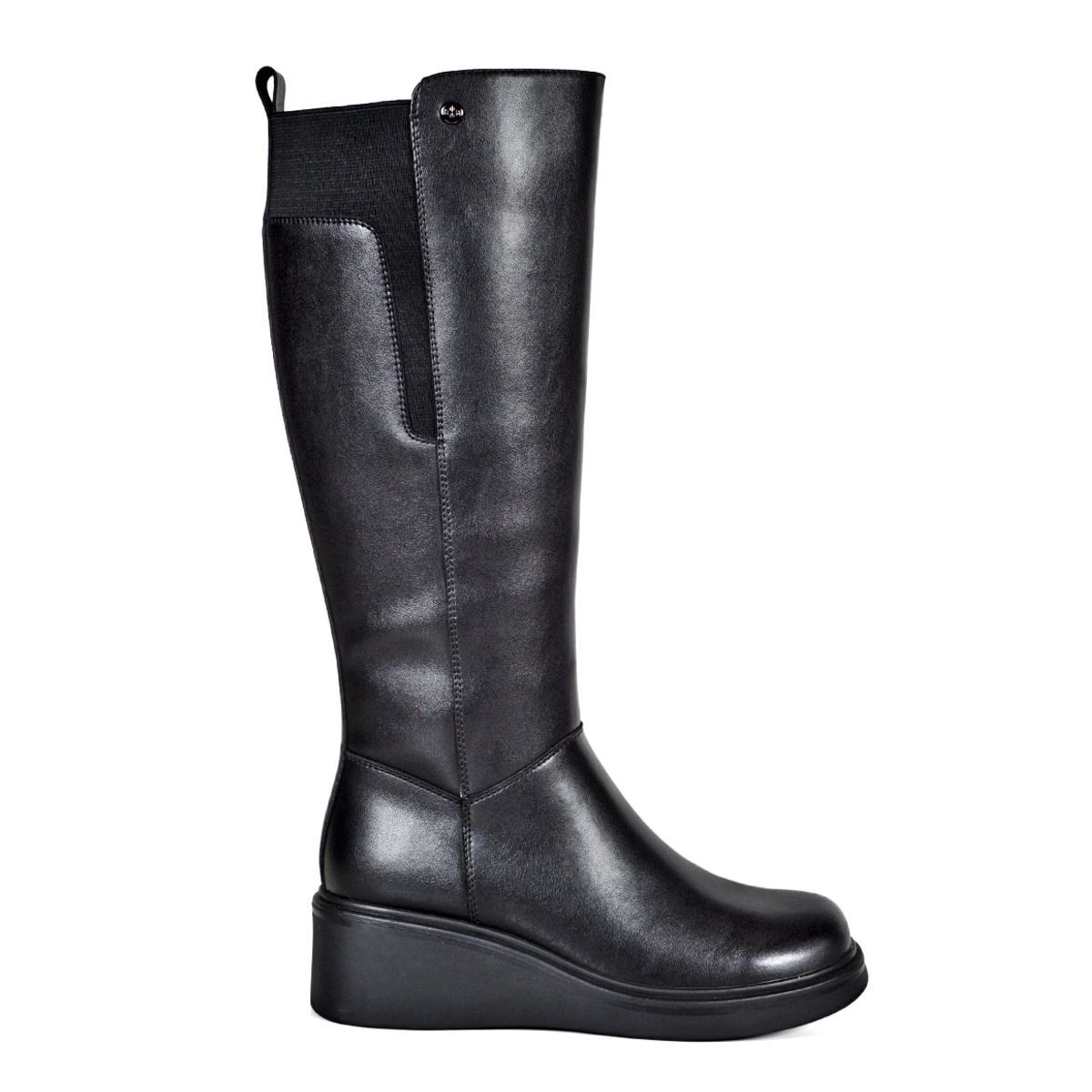 DEGAS - Bota Cuero Emel Negro DEGAS