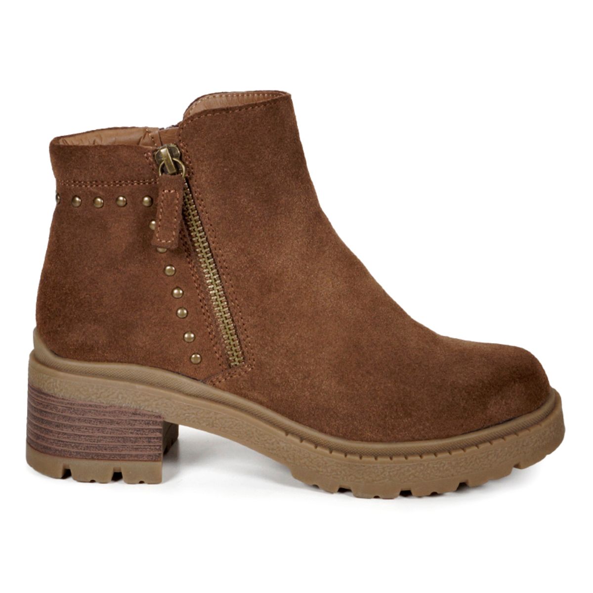 DEGAS - Botín Mujer Cuero Vasti Café DEGAS