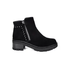 DEGAS - Botín Cuero Vasti Negro