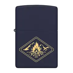 ZIPPO - Encendedor Campfire Design Azul ZP46174 - Azul