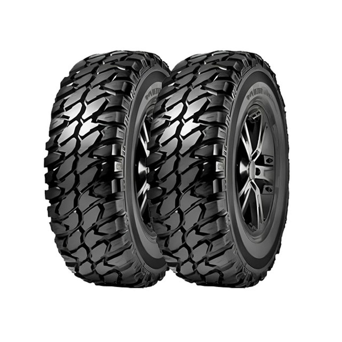 MIRAGE - Set 2 Neumaticos - 31x10.5r15 Mirage Mr-mt172 Mt 109q 6pr Lt