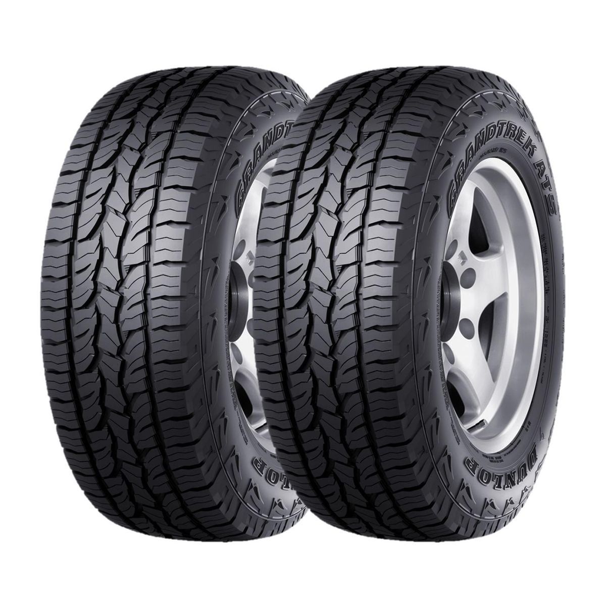 DUNLOP - Set 2 Neumatico 255/70r16 Dunlop At5 At 111t Th