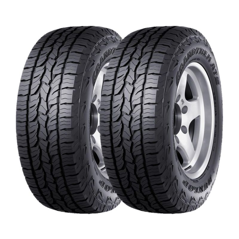 DUNLOP - Set 2 Neumatico 255/70r16 Dunlop At5 At 111t Th