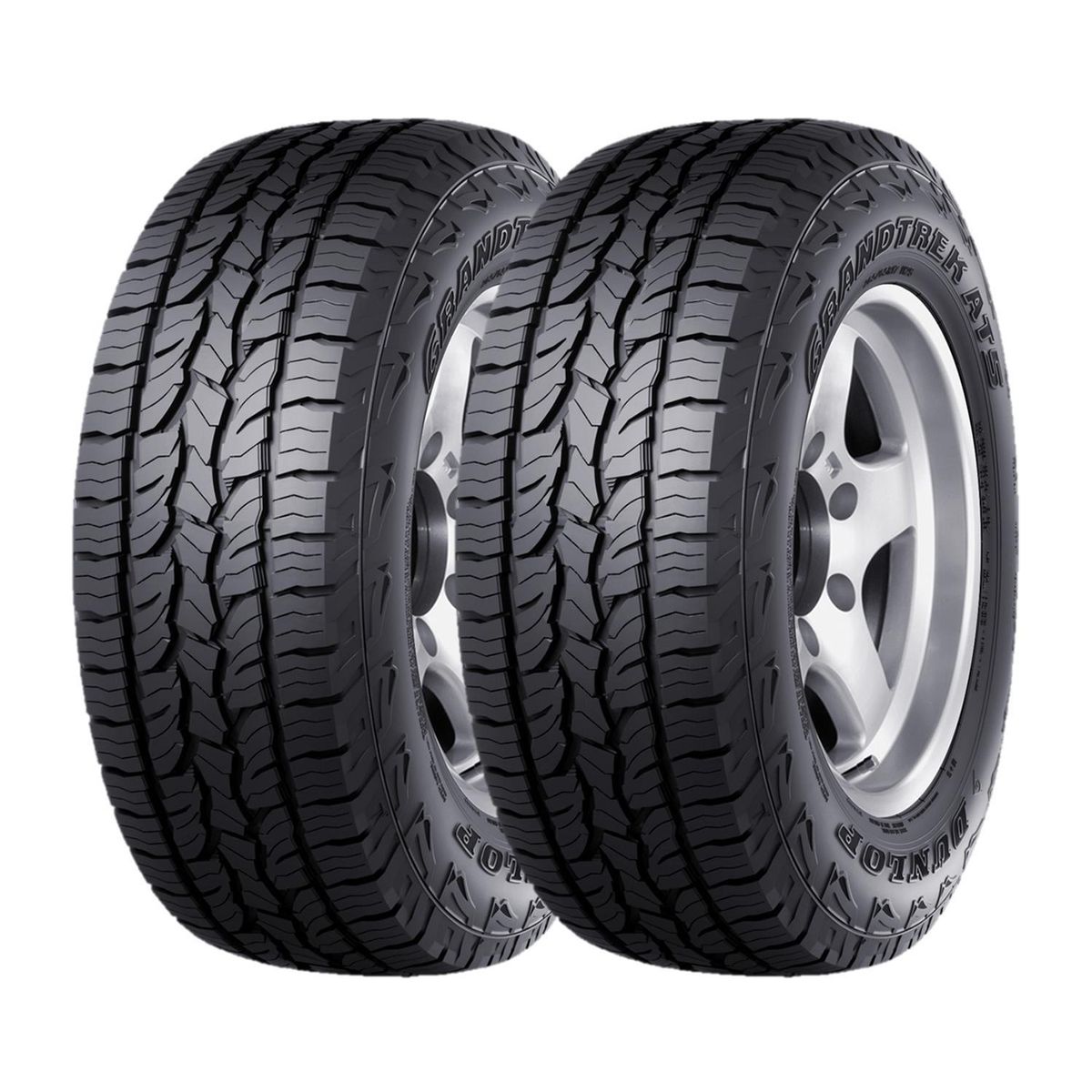 DUNLOP - Set 2 Neumaticos - 255/60r18 Dunlop At5 112h Tha