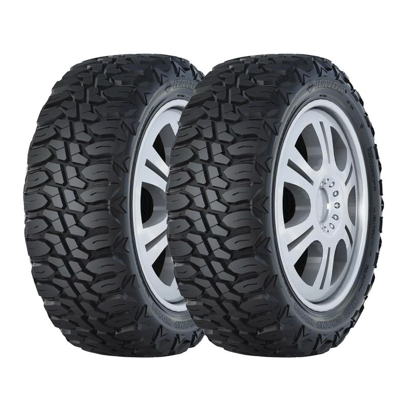 HAIDA - Set 2 Neumatico 33x12.50r17 Haida Hd868 Mt 120q