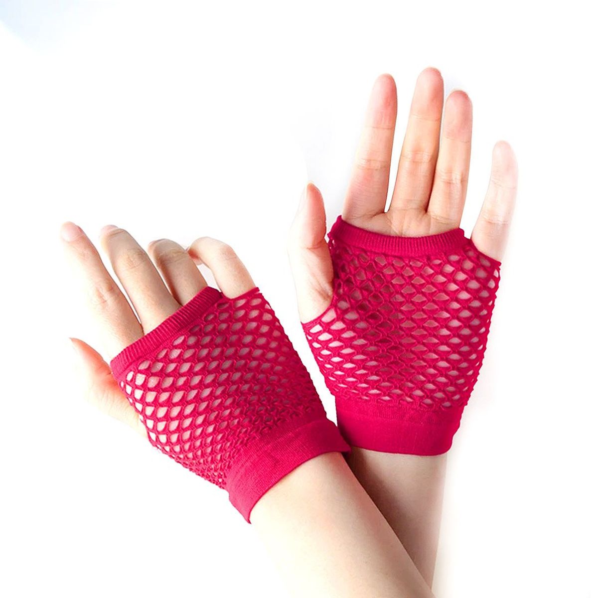 GENERICO - GAUNTE MALLA CORTO FUCSIA X1 UNI