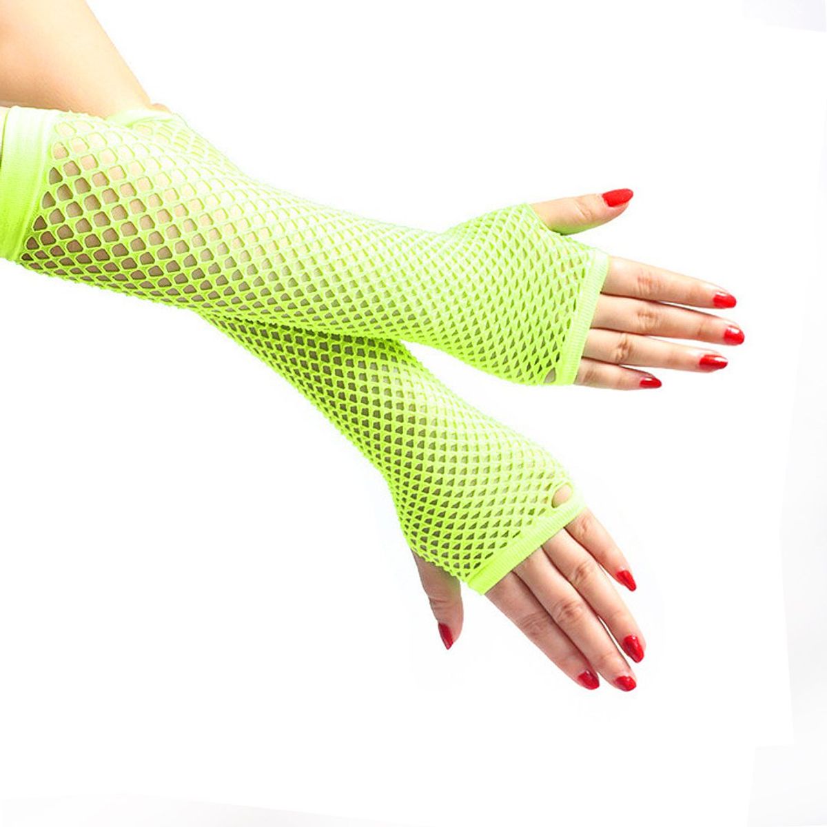 GENERICO - GUANTE MALLA LARGO AMARILLO X1 UNI 3 MESES DE GARANTIA