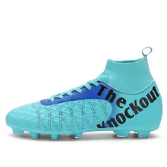 SHANDIAN - Zapatillas de Fútbol Hombre FG zapatos hombre Negro