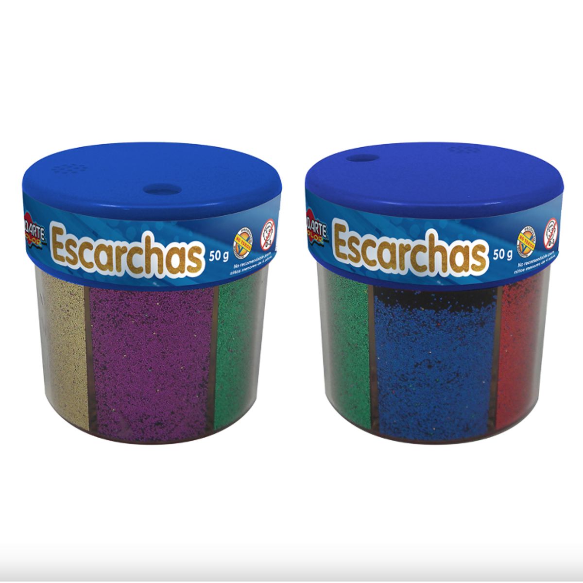 PROARTE - Escarcha 6 colores Proarte