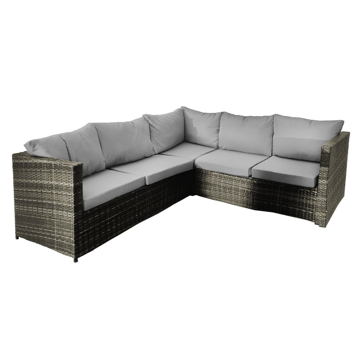 NOVAHUS - Juego De Comedor Terraza 7 Piezas Sicilia Café