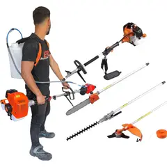 ALTERNATIVE - DESMALEZADORA /ORILLADORA FUMIGADORA 7 en 1 ERUX -Profesional