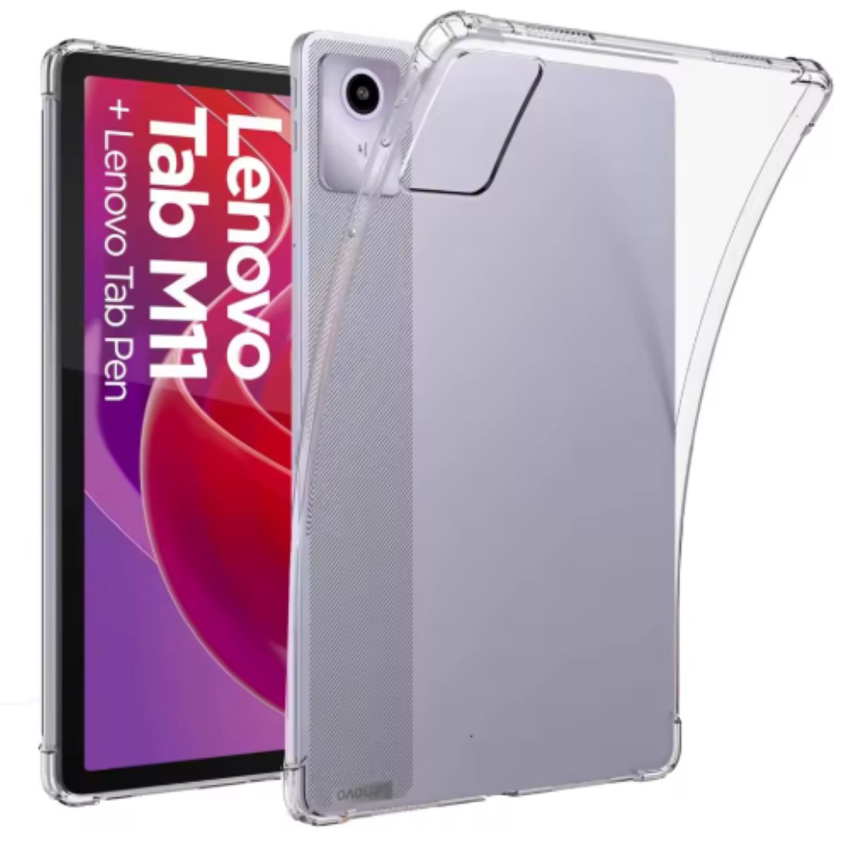 GENERICO - Carcasa Transparente Reforzada Para Tablet Lenovo M11 11