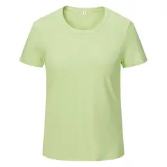 ANDESLAND OUTDOOR APPAREL - Polera DryFit Manga Corta Microperforada Deportiva Verde Mujer