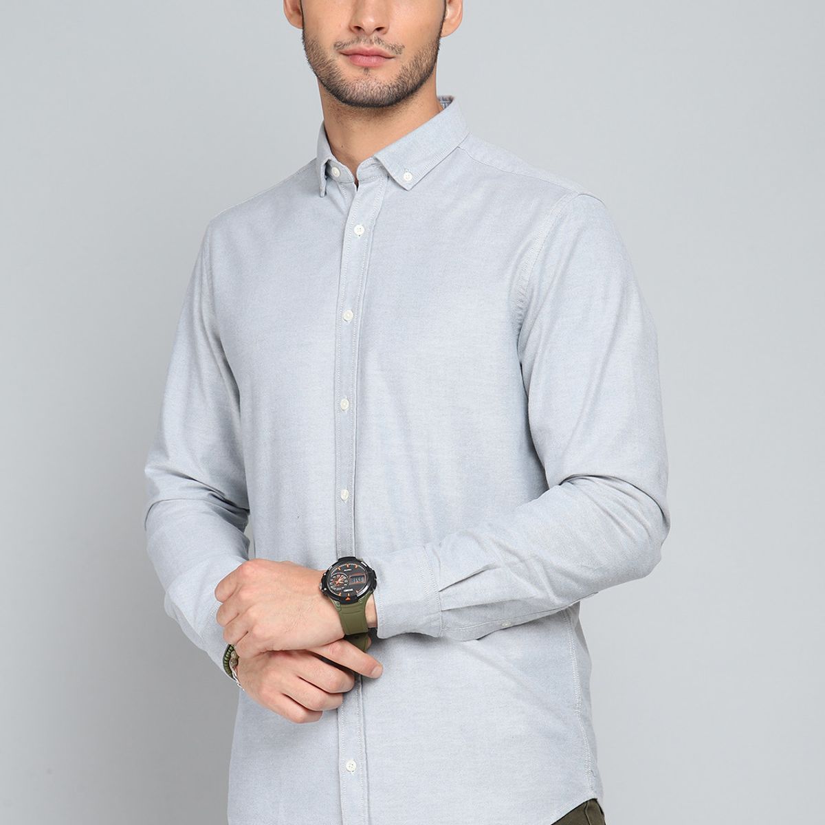 ARROW - Camisa Oxford Spandex Arrow ARROW