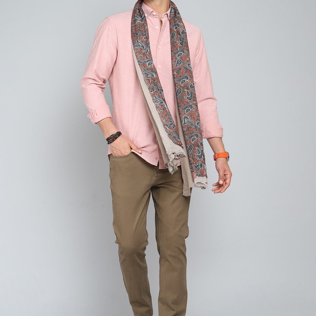 ARROW - Camisa Oxford Spandex Arrow ARROW_.