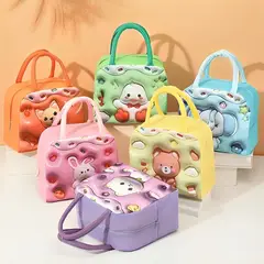OEM - Lonchera termica Diseño 3D Escolar Ifantil Pato