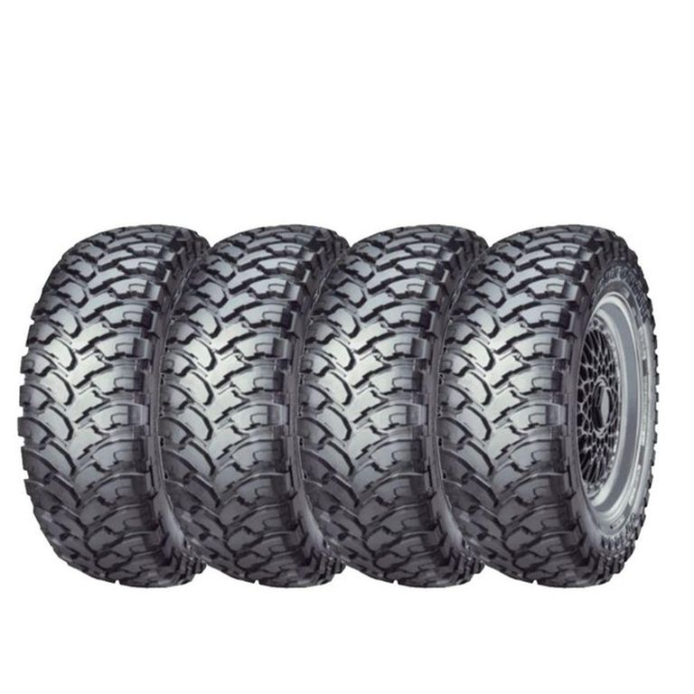Set 4 Neumaticos - 225/75r16 Cf3000 Mt 115/112q Cn